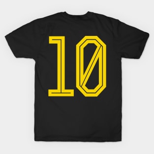 Yellow 10 T-Shirt